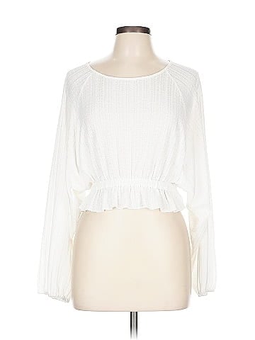 En Creme Long Sleeve Top (view 1)