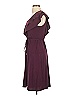 Jessica Simpson Solid Burgundy Casual Dress Size S - photo 5