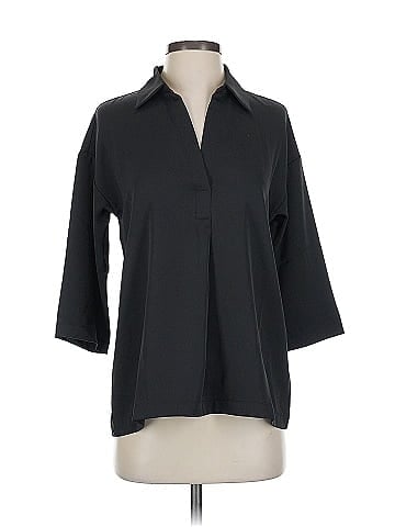 MELLODAY 3/4 Sleeve Button-Down Shirt (view 1)