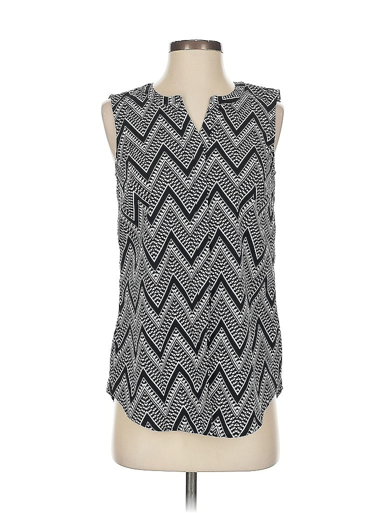 Click to view more detailed imagery on our partner's website Pre-owned Talbots Sleeveless Blouse In Black