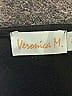 Veronica M. Solid Black Casual Dress Size S - photo 7