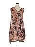 Plenty By Tracy Reese 100% Viscose Paisley Brown Cocktail Dress Size S - photo 1