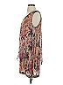 Plenty By Tracy Reese 100% Viscose Paisley Brown Cocktail Dress Size S - photo 5