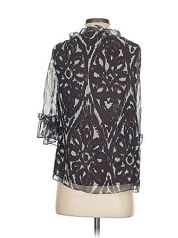 Cynthia Steffe 3/4 Sleeve Silk Top (view 2)