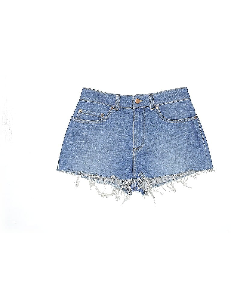 Pre-owned Roxy Denim Shorts In Blue