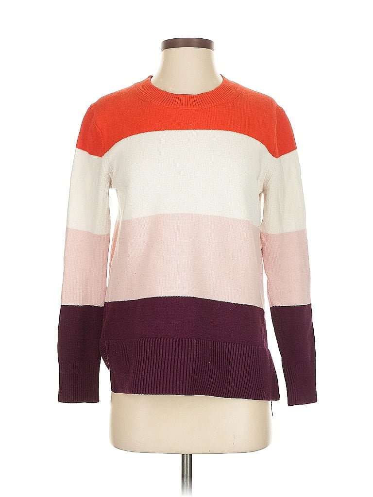 Pre-owned Banana Republic Pullover Sweater In Burgundy