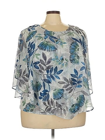 Alfred Dunner Short Sleeve Blouse (view 1)