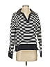 T by Talbots 100% Cotton Stripes Gray Pullover Sweater Size XS - photo 1