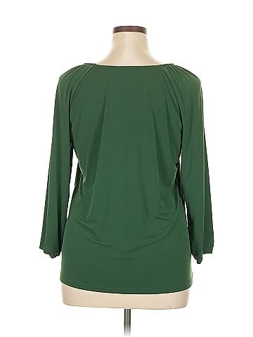 Susan Graver 3/4 Sleeve Top (view 2)