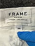 FRAME Denim Metallic Ivory Jeans Size 29 waist - photo 7