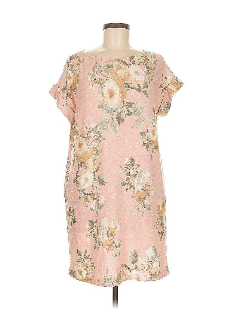 White Birch Tan Casual Dress Size M - photo 1