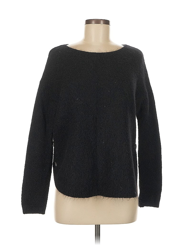 LA MAILLE SEZANE Paris Black Pullover Sweater Size M - photo 1