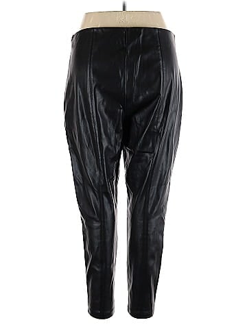 Ann Taylor Faux Leather Pants (view 2)
