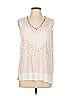 Peck & Peck Ivory Sleeveless Blouse Size L - photo 1