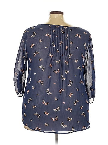 Torrid 3/4 Sleeve Blouse (view 2)