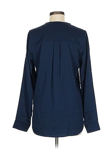 Vince. Long Sleeve Silk Top (view 2)