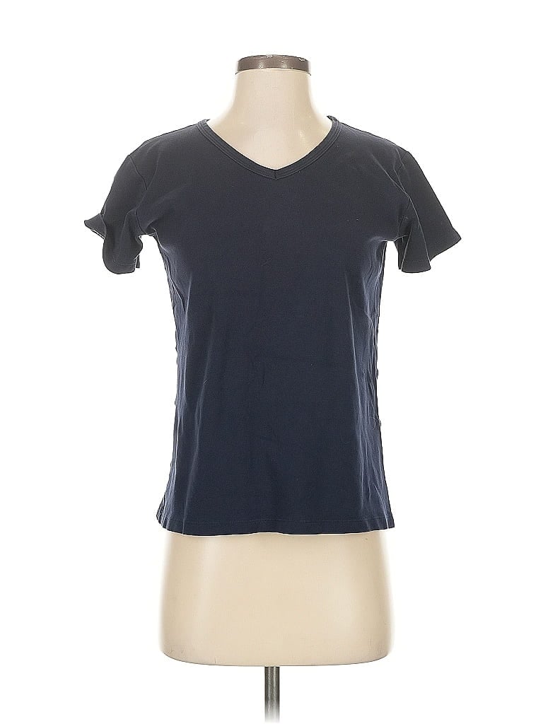 Pre-owned Assorted Brands Short Sleeve T-shirt In Blue