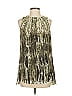 W by Worth 100% Polyester Gold Sleeveless Blouse Size 2 - photo 1