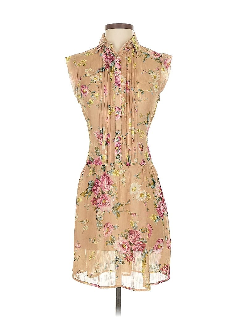 Pre-owned American Rag Cie Cocktail Dress In Brown