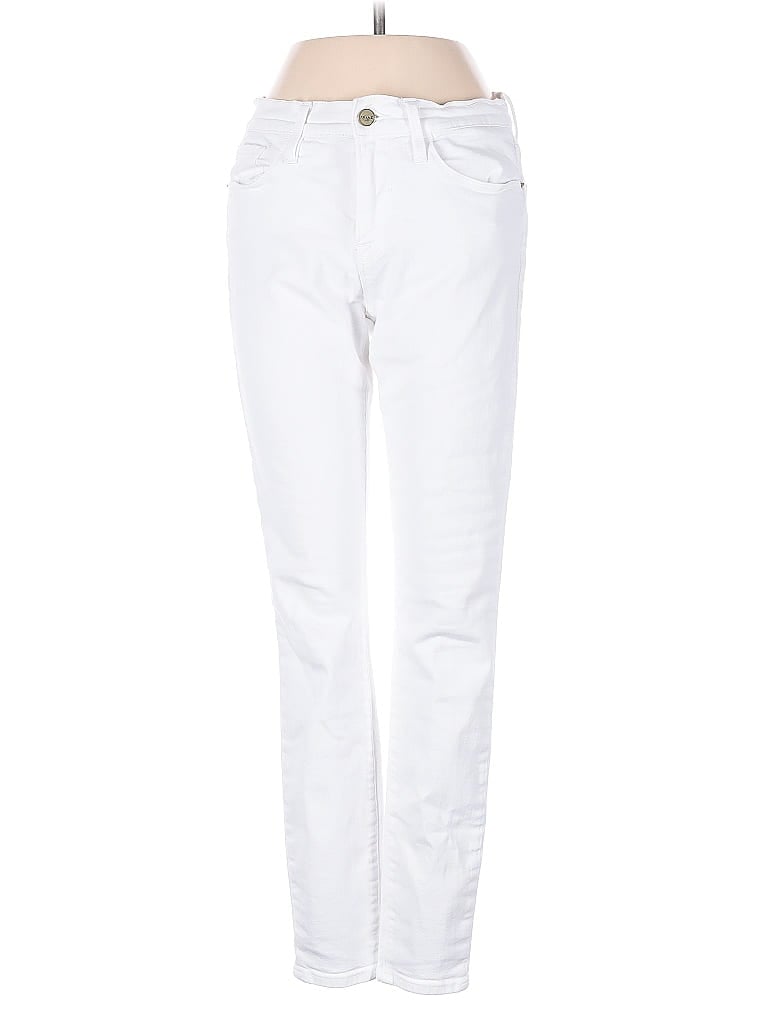 Pre-owned Frame Jeans In White