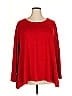 DG^2 by Diane Gilman Red 3/4 Sleeve T-Shirt Size 3X - photo 1