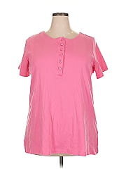 Woman Within Short Sleeve Top