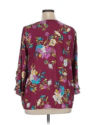 DG^2 by Diane Gilman 3/4 Sleeve Blouse (view 2)