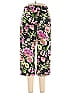 Counterparts Floral Pink Casual Pants Size 12 - photo 2