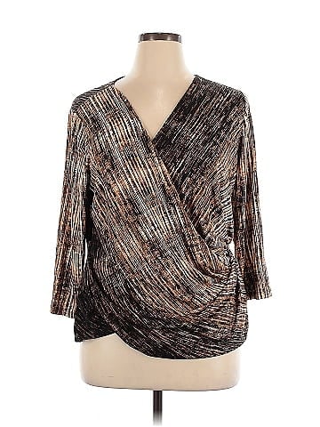 Nic + Zoe 3/4 Sleeve Blouse (view 1)