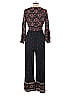 FARM Rio for Anthropologie Paisley Floral Black Jumpsuit Size L - photo 2