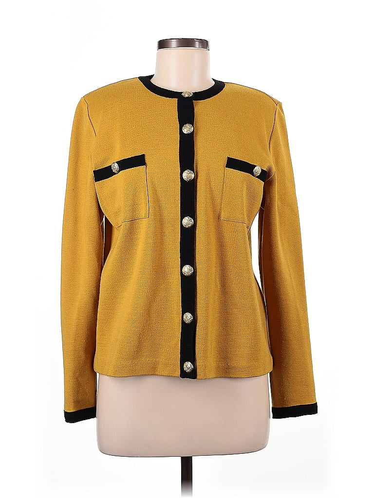 Pre-owned Doncaster Collection Jacket In Yellow