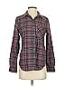 Marmot Plaid Burgundy Red Long Sleeve Button-Down Shirt Size S - photo 1