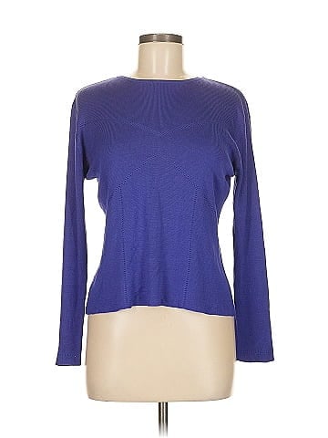 Katherine Kelly Collection Long Sleeve Silk Top (view 1)