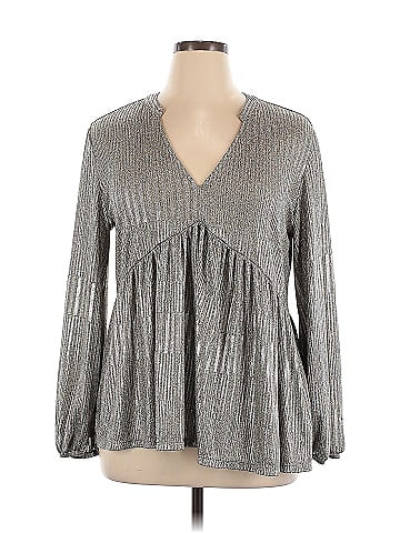 Kim & Cami Long Sleeve Blouse (view 1)