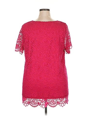 Jessica London Short Sleeve Blouse (view 2)