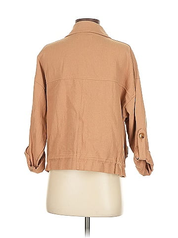Blank NYC 3/4 Sleeve Button-Down Shirt (view 2)