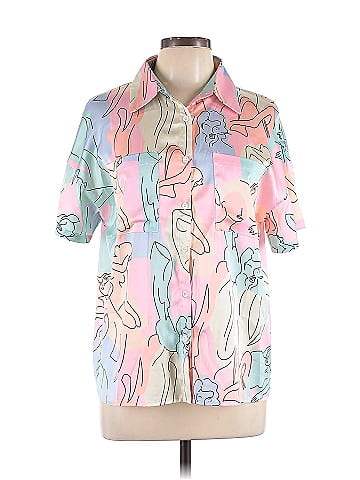 RUMOURS Short Sleeve Blouse (view 1)