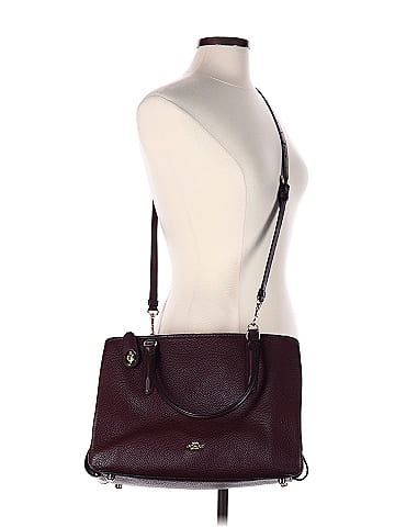 Coach Leather Satchel (view 2)