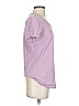 Life Is Good Floral Purple Short Sleeve T-Shirt Size S - photo 4