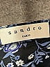 Sandro 100% Viscose Paisley Blue Romper Size 36 waist - photo 3