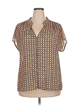 Rose + Olive Short Sleeve Blouse