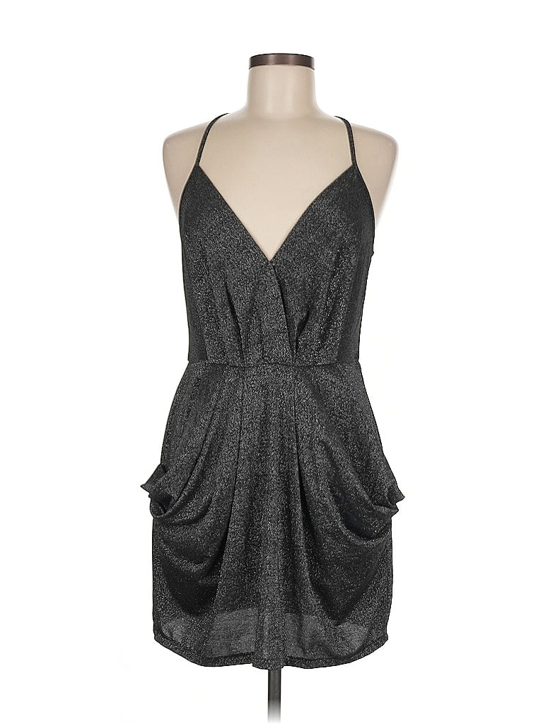 Click to view more detailed imagery on our partner's website Pre-owned Bcbgeneration Cocktail Dress In Silver