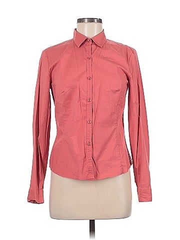 Ann Taylor Long Sleeve Button-Down Shirt (view 1)