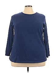 Woman Within 3/4 Sleeve T Shirt
