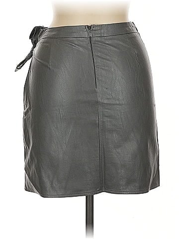 SEEK The Label Faux Leather Skirt (view 2)