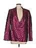 Tanya Taylor Burgundy Blazer Size 6 - photo 1