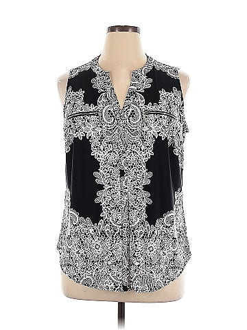 INC International Concepts Sleeveless Blouse (view 1)