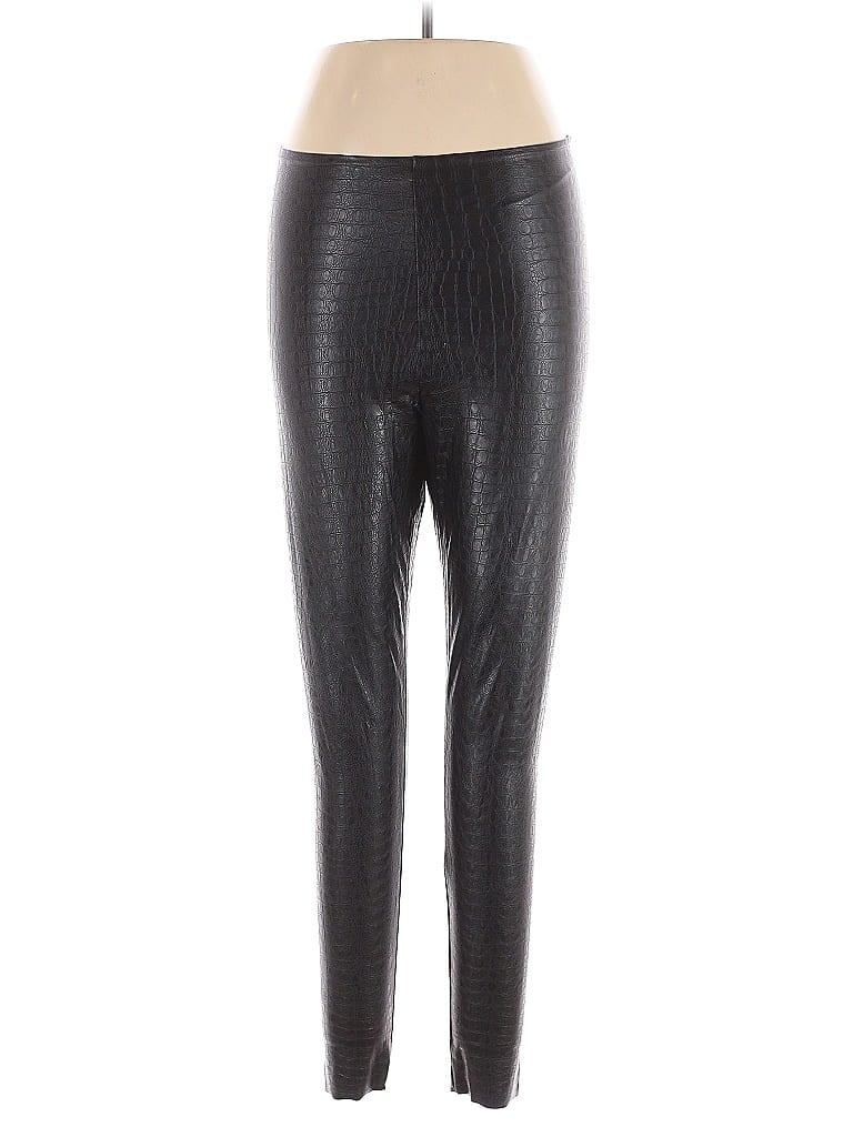 Commando Metallic Black Leggings Size L - photo 1