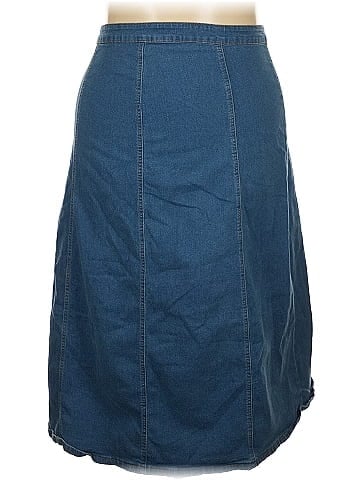 Unbranded Denim Skirt (view 1)