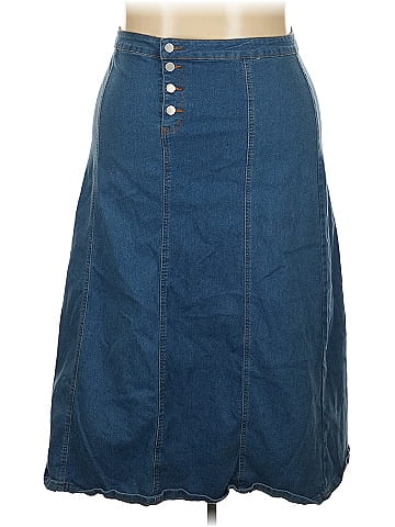 Unbranded Denim Skirt (view 2)